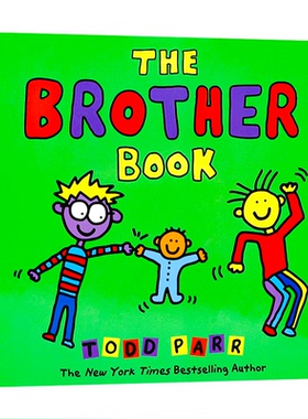 淘弟 平装版 英文原版 The Brother Book 儿童情商2胎教育启蒙图画故事书 幼儿家庭成长教育绘本 名家作品 Todd Parr