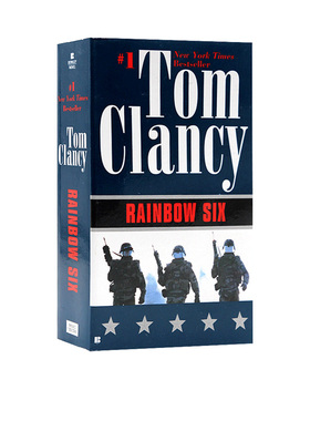 彩虹六号 英文原版小说 Rainbow Six  彩虹六号围攻幽灵行动游戏原著 纽约时报畅销书 进口书籍 军事小说作家Tom Clancy汤姆克兰西