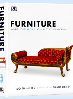 DK世界家具大百科英文原版 Furniture: World Styles from Classical to Contemporary 从古典到现代家具设计家具历史图鉴