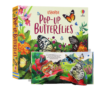 蝴蝶立体书英文原版绘本