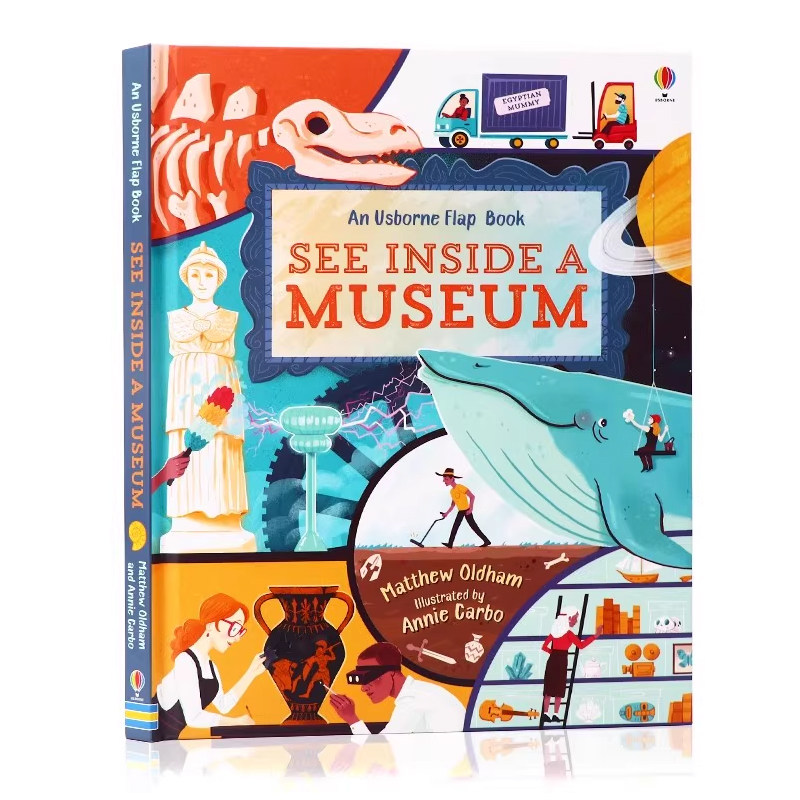 Usborne看里面系列参观博物馆