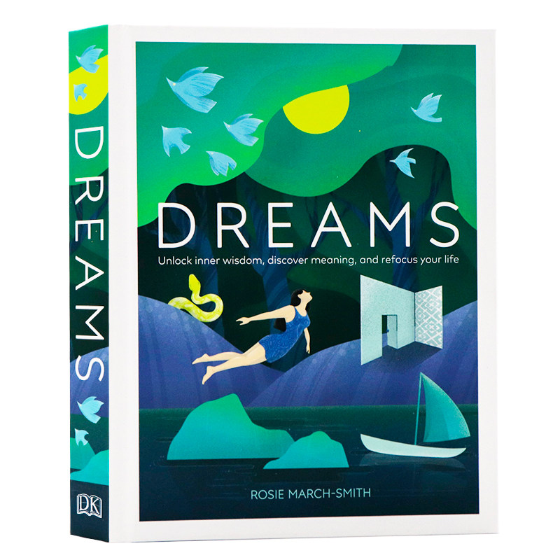 dk梦境解析图解指南 英文原版 dreams 梦境解析 训练头脑思维 调整