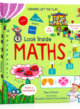 Usborne看里面系列揭秘数学
