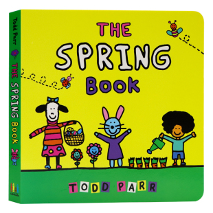 书英文原版 幼儿季 The Book 节认知科普绘本儿童英语趣味启蒙早教纸板书亲子共读睡前故事书纽约时报畅销书作家 Spring 春天