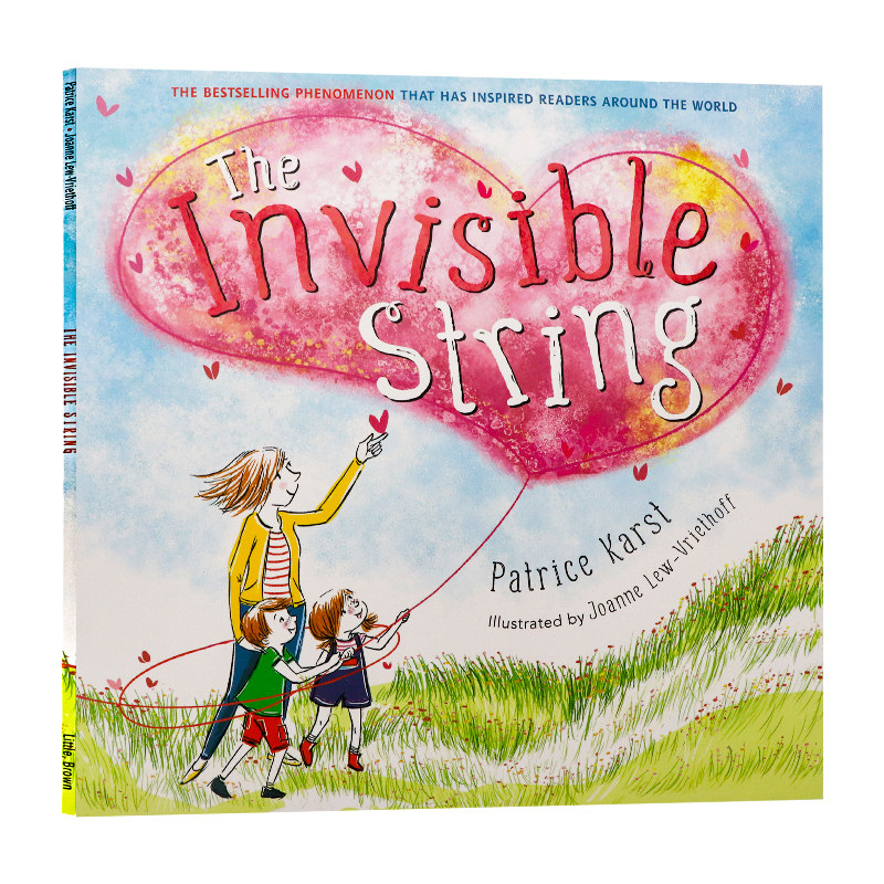 看不见的线 英文原版绘本 The Invisible String 化解分离焦虑 建立安全感 儿童英语故事图画书 进口书籍 平装精品 启蒙故事书