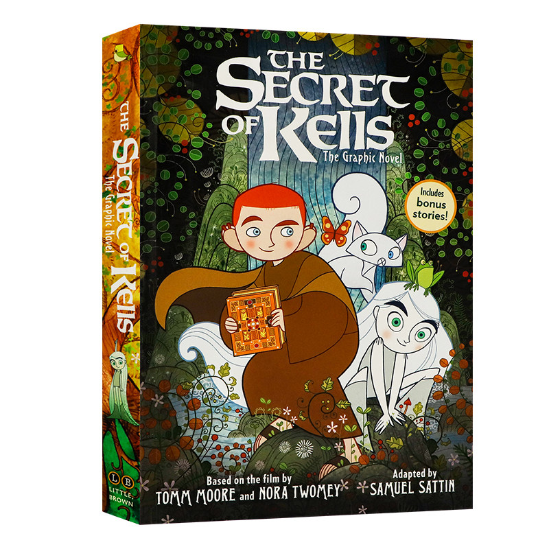 现货 凯尔经的秘密 英文原版 Secret of Kells The Graphic Novel 漫画小说 奥斯卡动画狼行者同作者爱尔兰 Tomm Moore 平装 - 实物图