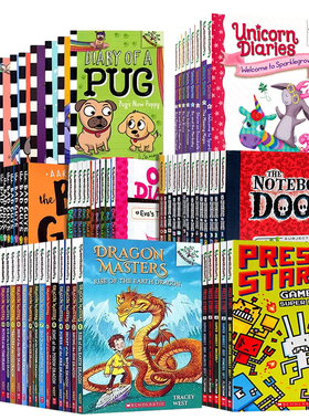 学乐大树系列160元8件 Scholastic Branches英文原版章节桥梁书精选 坏蛋联盟/独角兽/驯龙大师/大红狗/猫头鹰 少儿童英语分级读物