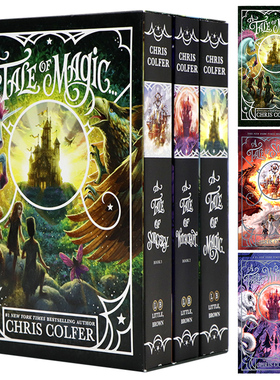 现货 魔法传奇3册英文原版小说 A Tale of Magic Paperback Boxed Set 克里斯柯尔弗Chris Colfer儿童科幻冒险异世界童话之旅作者