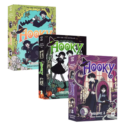 翘学小法师1-3册套装英文原版