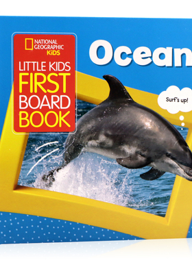 美国国家地理 海洋 英文原版绘本National Geographic Kids Little Kids First First Board Book Ocean 儿童科普百科纸板书 3-6岁