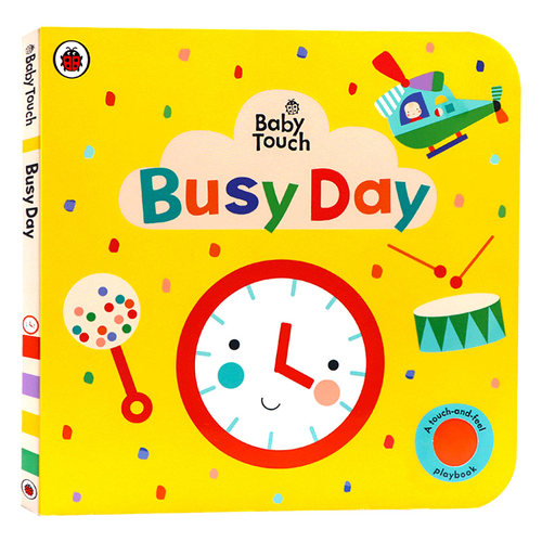 小瓢虫触摸书忙碌的一天英文原版