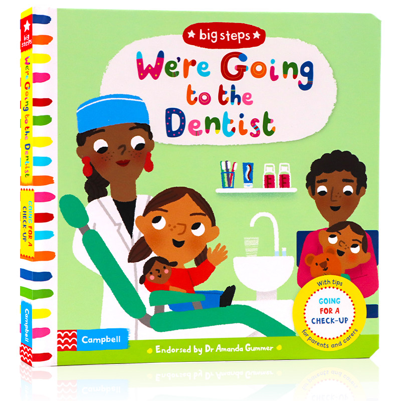 看牙医 big steps系列 英文原版绘本 were going to the dentist