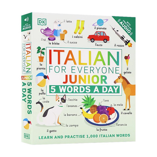 DK人人学意大利语青少版英文原版
