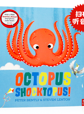 惊讶的章鱼 英文原版绘本 Octopus Shocktopus FCBG儿童图书奖绘本图画故事书亲子读物杰克国王与龙同作者儿童图书平装大开