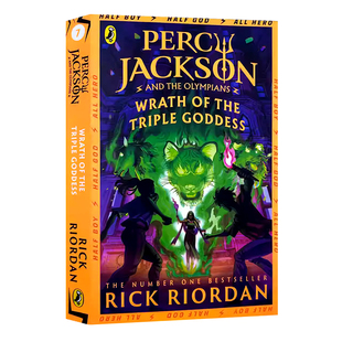 Olympians Goddess青少年科幻书 小说Percy Triple Wrath the and Jackson 第7册三相女神之怒英文原版 波西杰克逊第一季