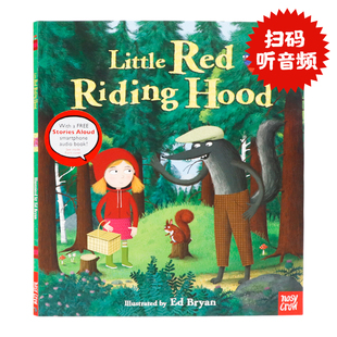 小红帽 英文原版绘本 Fairy tales Little Red Riding Hood 经典童话故事系列 亲子共读睡前故事书 儿童语言启蒙英语读物Nosy Crow