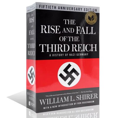 第三帝国的兴亡 The Rise and Fall of the Third Reich 英文原版小说 纳粹德国历史书籍 威廉·夏伊勒 英语读物课外阅读图书