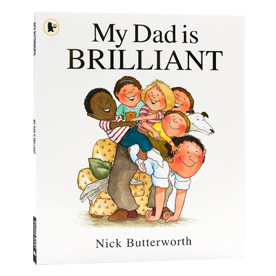 我爸爸太棒了英文原版绘本