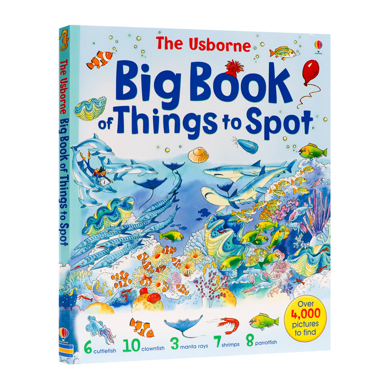 Usborne出品有很多东西要找