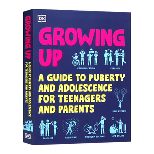 DK成长青少年和家长青春期指南英文原版 Growing Up A Guide to Puberty and Adolescence for Teenagers and Parents生物学科