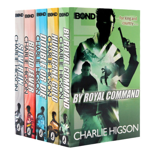 少年邦德5册 侦探类章节书 Young Bond Collection 英文原版小说 詹姆斯邦德 Charlie Higson 学生课外兴趣阅读007系列