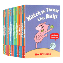 小猪小象16册套装 英文原版绘本 An Elephant and Piggie Book 儿童英语启蒙情商管理 情绪培养好习惯读物 吴敏兰书单 Mo Willems