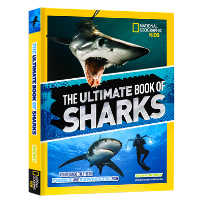 美国国家地理鲨鱼的终极之书 英文原版 The Ultimate Book of Sharks  儿童百科科普绘本图画书知识类读物进口英语书籍精装
