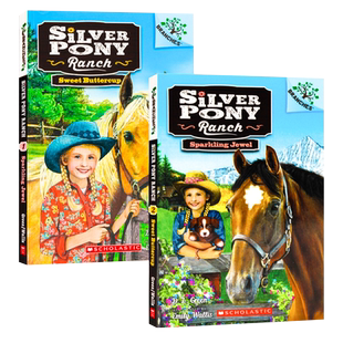 银马牧场Silver Pony Ranch 2册合售 Sparkling Jewel/Sweet Buttercup 英文原版Scholastic Branches学乐大树系列课外阅读故事书