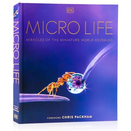DK微生命百科 英文原版 Micro Life Miracles of the Miniature World Revealed 探索微观世界的奇迹 自然微生物图解科普精装