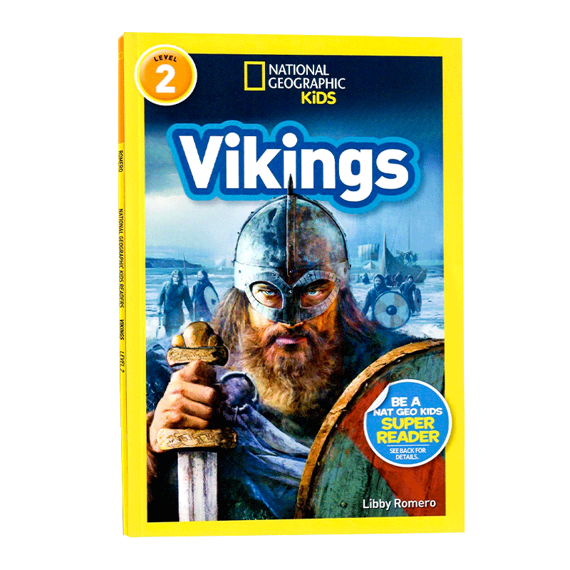 维京人 英文原版绘本 National Geographic Kids Level2:Vikings 国家地理分级阅读初阶 儿童英语启蒙绘本 科普百科读物