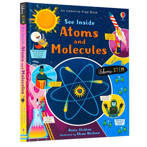 Usborne看里面翻翻书原子和分子