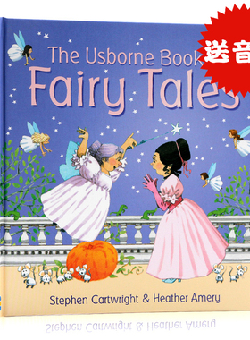 现货 童话故事合集精装 英文原版 The Usborne Book of Fairy Tales儿童经典童话绘本 睡前故事读物早教启蒙 睡美人灰姑娘三只小猪