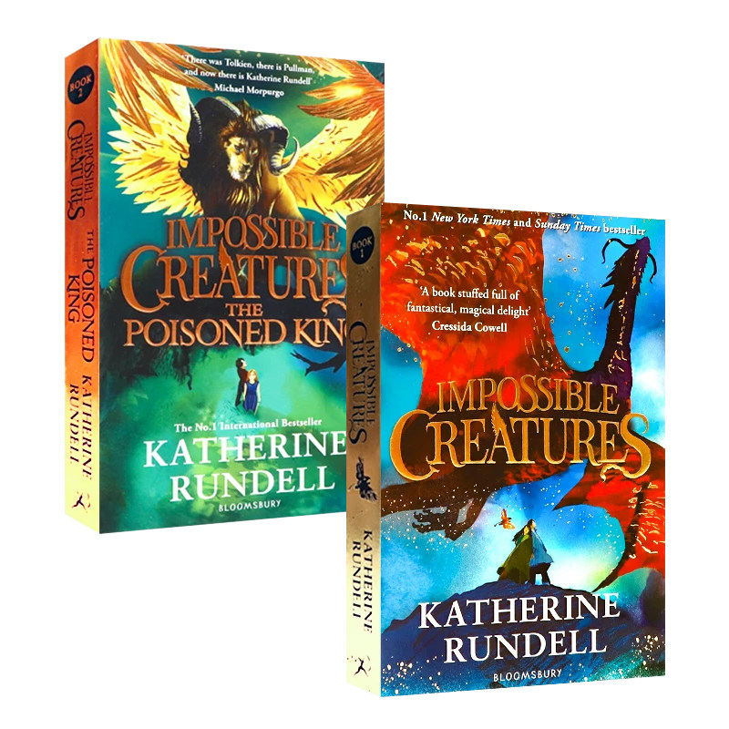 不可思议的生物 中毒的国王 英文原版 Impossible Creatures The Poisoned King 小学高年级阅读AR5.0奇幻冒险Katherine Rundell