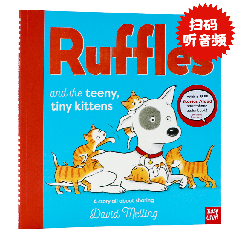 莱弗与小猫咪英文原版绘本