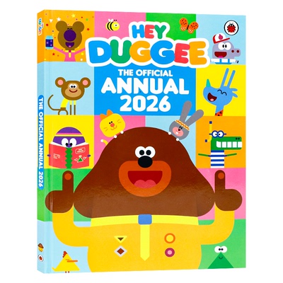 嘿道奇2026年鉴 英文原版 Hey Duggee The Official Annual 2026 亲子共读 自主阅读优选童书培养阅读兴趣与动手能力