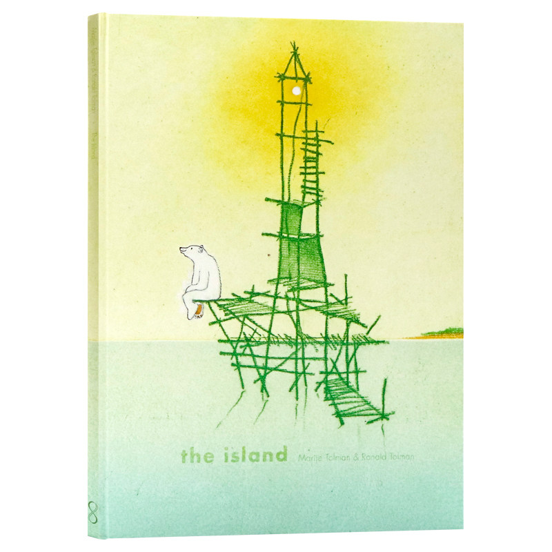 岛 英文原版绘本The Island 3-6岁亲子儿童互动睡前启蒙认知共读英语图画故事书进口英语书籍Marije Tolman著作精装版