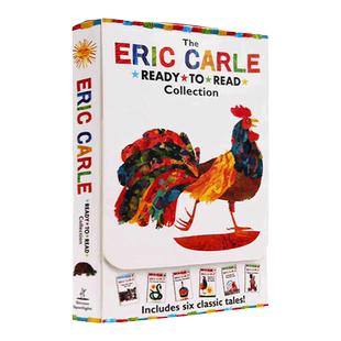 Eric Carle 艾瑞卡尔爷爷 6册礼盒装 英文原版分级阅读 Ready to Read Collection  Have You Seen My Cat 儿童独立阅读益智绘本
