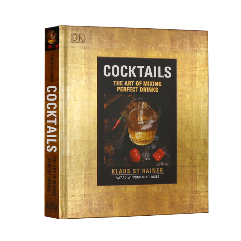 鸡尾酒调配完美饮品的艺术 Cocktails 英文原版 经典70种鸡尾酒配方指南 调酒指导参考读物 英文版 进口英语原版书籍 精装