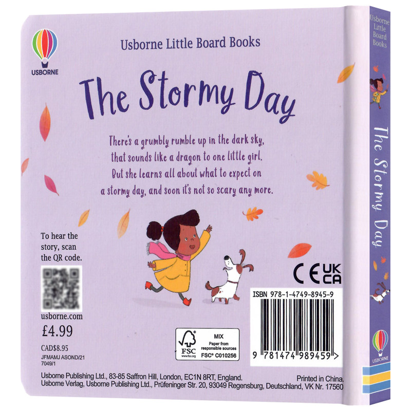 Usborne The Stormy Day - Taobao product photo 2