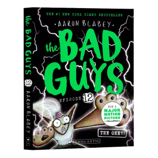 Bad Guys Scholastic出版 英文原版 幽默趣味图画书漫画阅读英语文学图画小说平装 The 儿童冒险故事书 我是大坏蛋联盟12 Episode