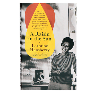 阳光下的葡萄干英文进口原版文学书 A Raisin in the Sun 汉斯贝里电影原装进口正版书美国戏剧青少年古典文学经典畅销书籍Vintage