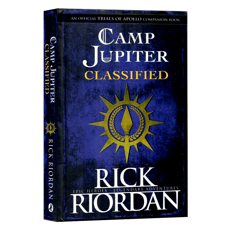 朱庇特营密档 新兵日记 英文原版 Camp Jupiter Classified 波西杰克逊阿波罗的审判系列外传 Rick Riordan 进口英语正版书籍