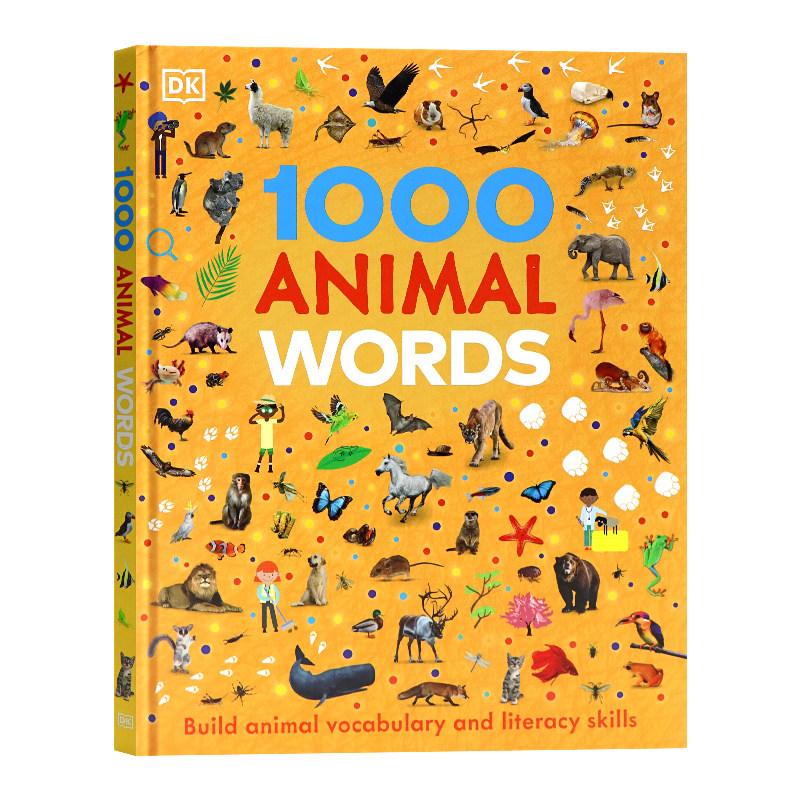 DK动物1000词英文原版绘本