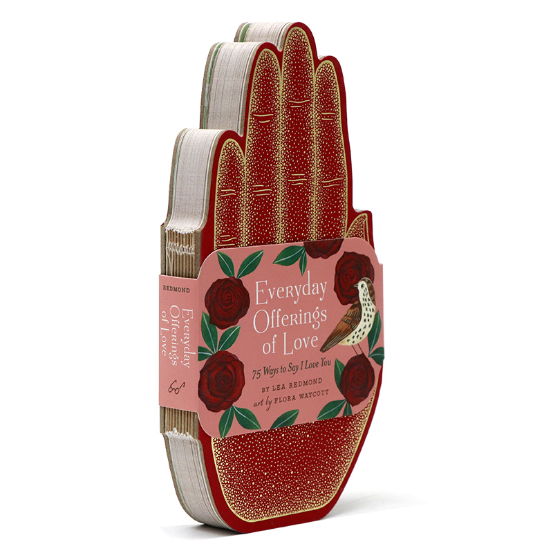 现货 爱的日常表达 英文原版 Everyday Offerings of Love 75种表达爱的方式心灵治愈手掌小书手型口袋礼物书精装锁线进口书籍