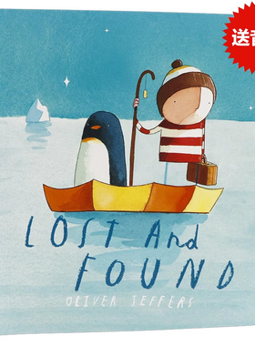 迷路的小企鹅 英文原版绘本 Lost and Found Oliver Jeffers 奥利弗杰弗斯 智慧小孩系列 幼儿童早教启蒙英语读物本 全彩插画 平装