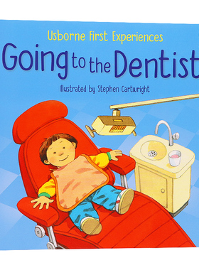 初步经验 去看牙医  英文原版 Usborne First Experiences：Going to the Dentist 儿童初体验绘本故事书 3-5岁低幼启蒙图画书