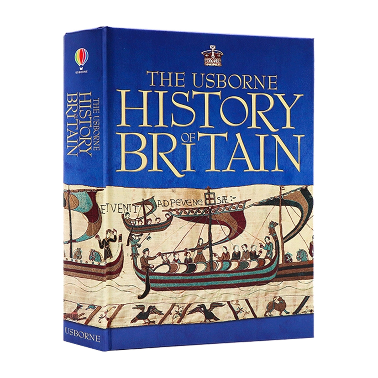 Usborne出品大英百科历史书英文原版 The Usborne History of Britain 中小学生英国历史科普百科精装收藏版全彩插图进口图书