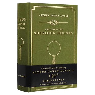 福尔摩斯探案全集 神探夏洛克 The Complete Sherlock Holmes 英文原版小说 侦探悬疑小说 精装收藏版柯南道尔 福尔摩斯珍藏版