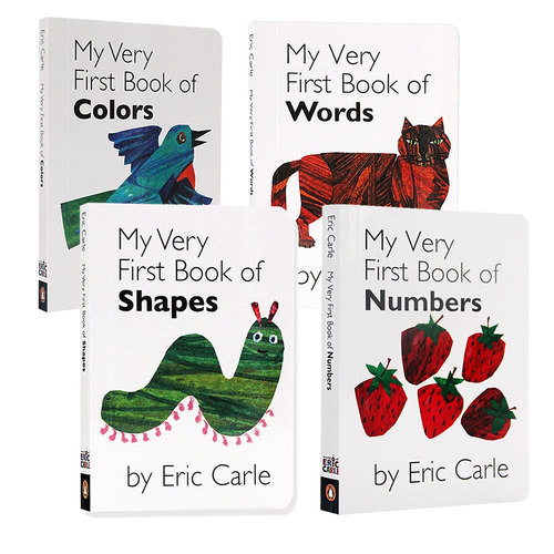 卡尔爷爷4册英文原版绘本