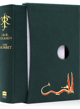 霍比特人精装豪华版 英文原版小说 The Hobbit 魔戒指环王前传经典影视原著史诗奇幻青少年魔幻冒险课外趣味阅读J.R.R.Tolkien